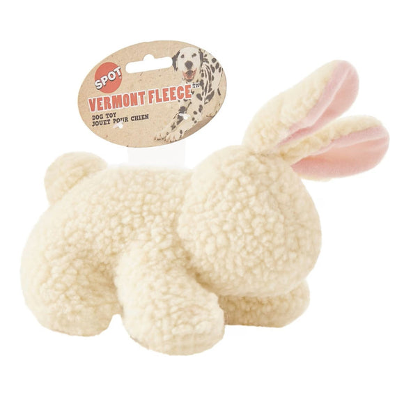 Ethical Vermont Fleece Rabbit Toy For Dog (9’’) - Dog Toys 2