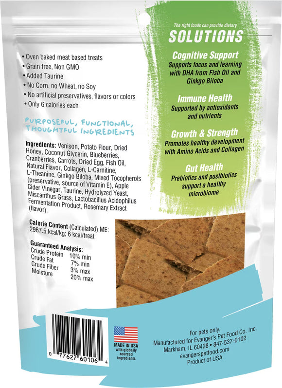 Evanger’s EVX Enhanced Diet Puppy Training & Developmental Support Jerky Treats for Dogs (4.5 oz) - Dog Treats 5