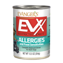 Evanger’s EVX Restricted Diet Allergies & Food Sensitivied Diet Wet Dog Food (12.5 oz x 12 cans) - Dog Food 1