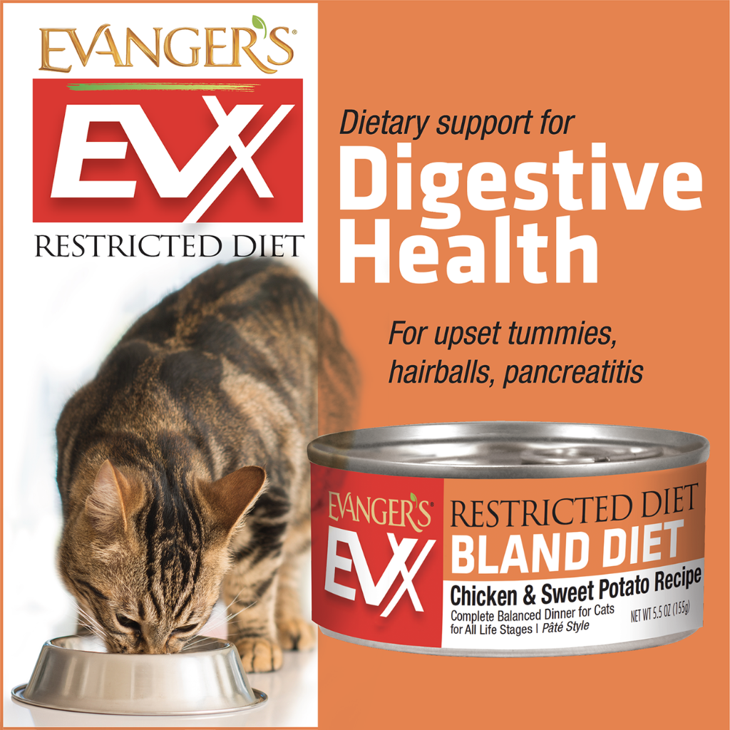 Evanger’s EVX Bland Chicken & Sweet Potato Cat Food