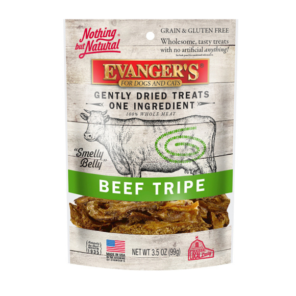 Evanger’s Freeze-Dried Beef Tripe Dog & Cat Treats (4.6 oz) - Dog Treats 1