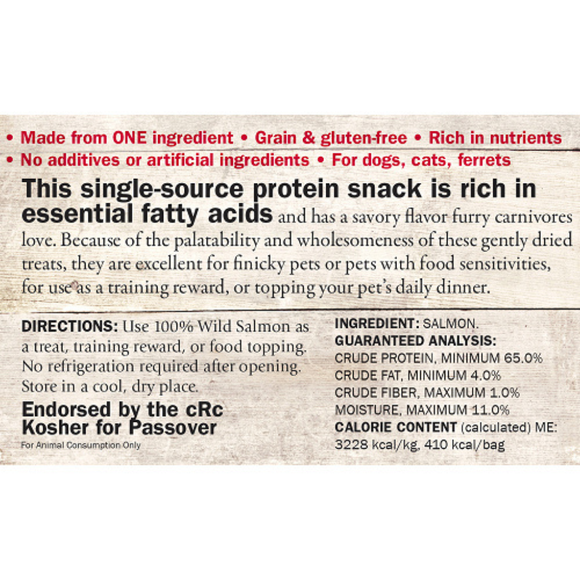 Evanger’s Freeze-Dried Wild Salmon Dog & Cat Treats (4.6 oz) - Dog Treats 3