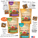 Evanger’s Grain-Free Oven Baked Qauil Recipe Jerky Treats for Dogs (4.5 oz) - Jerky Dog Treats 6