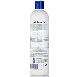 Exhibitor's Quic Silver Whitening Intensifier & Shampoo for Horses backside