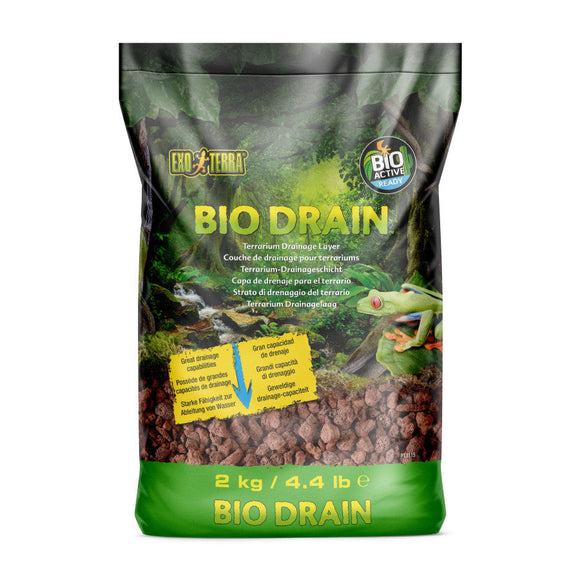 Exo Terra Bio Drain Substrate 4.4-lb - Reptile Bedding Substrate & Gravel 1