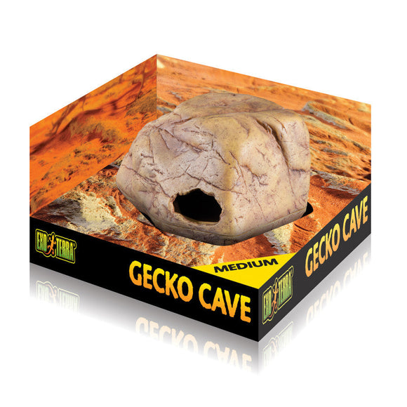 Exo Terra Gecko Cave - Medium - Reptile Decor & Accessories 1