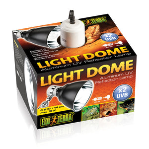 Exo Terra Light Dome - 5.5 - inch - Reptile & Amphibian Habitat Heating & Lighting 1