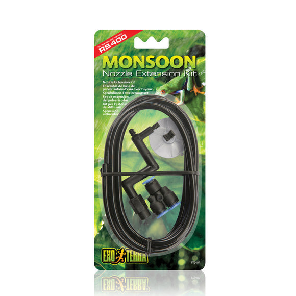 Exo Terra Monsoon Nozzle Extension Kit - Reptile & Amphibian Supplies 1