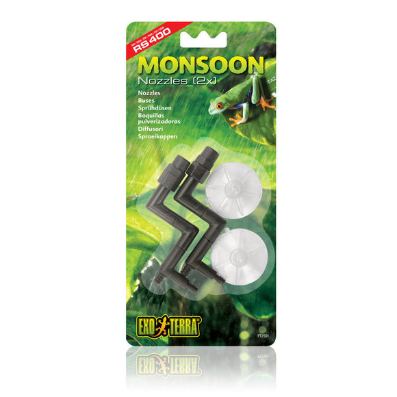 Exo Terra Monsoon Nozzles 3-pack - Reptile & Amphibian Supplies 1