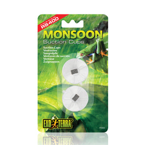 Exo Terra Monsoon Suction Cups 2-pack - Reptile & Amphibian Supplies 1