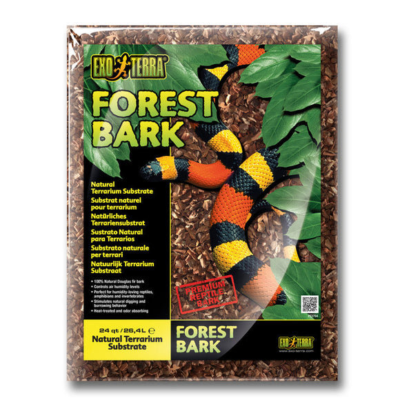 Exo Terra Reptile Bark - 24-qt - Reptile Bedding Substrate & Gravel 3