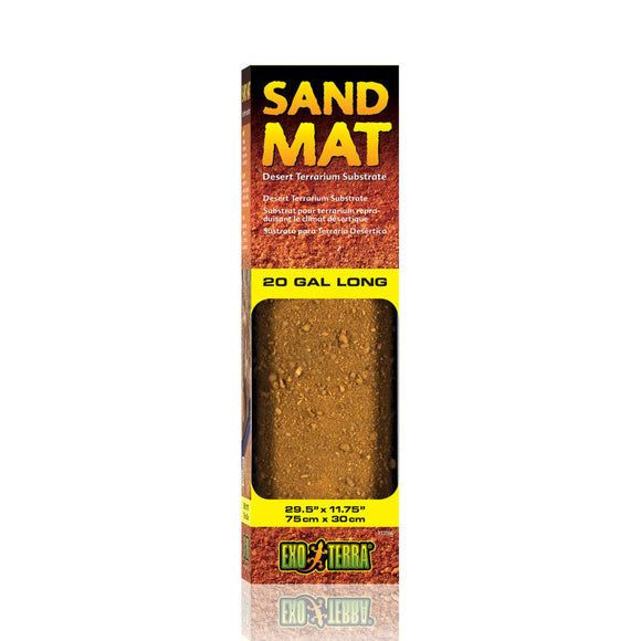 Exo Terra Sand Mat - 20-gal - Reptile Bedding Substrate & Gravel 2