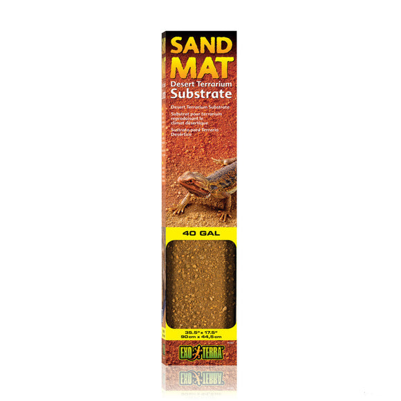 Exo Terra Sand Mat - 40-gal - Reptile Bedding Substrate & Gravel 3