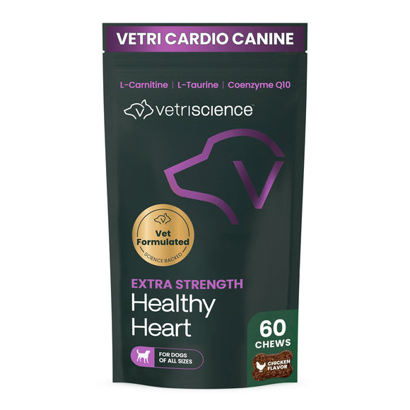 Extra Strength Healthy Heart Chews for Dogs - Dog Supplements & Vitamins 1