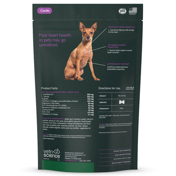 Extra Strength Healthy Heart Chews for Dogs