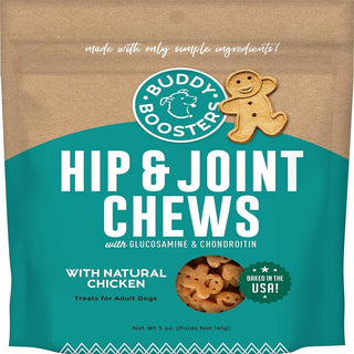 Buddy Boosters Hip & Joint Chews Chicken Flavor For Dogs (5 oz)