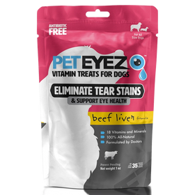 PetEyez Freeze Dried Vitamin Treats for Dogs, 1-oz