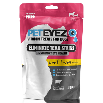 PetEyez Freeze Dried Vitamin Treats for Dogs, 1-oz