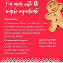 Buddy Biscuits Crunchy Holiday Gingerbread Dog Treats (16 oz) Box