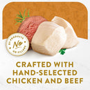 Fancy Feast Appetizers Grain-Free White Meat Chicken & Shredded Beef Appetizer in Savory Broth Wet Cat Food,
