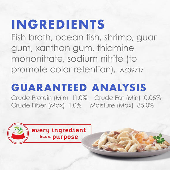 Fancy Feast Appetizers Oceanfish with a Shrimp Topper Lickable Cat Treats