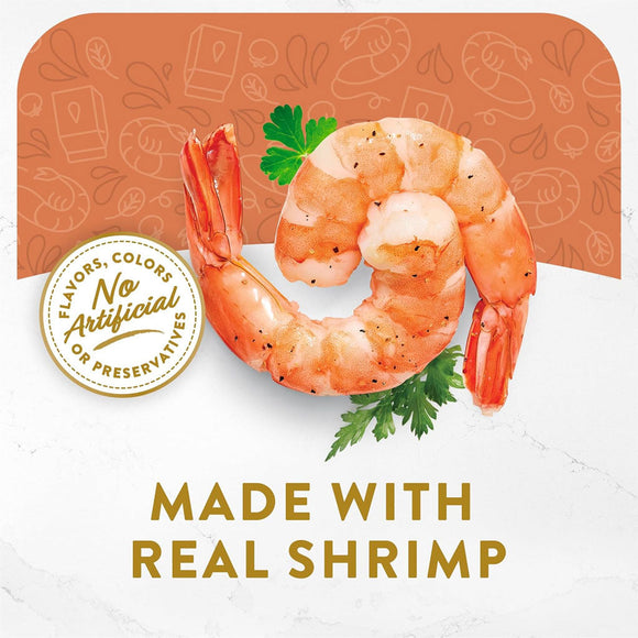 Fancy Feast Broths Seafood Bisque with Shrimp Grain-Free Lickable Cat Food Topper