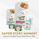 Fancy Feast Classic Broths with Wild Salmon & Vegetables Supplemental Wet Cat Food Pouches