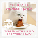 Fancy Feast Gems Mousse Pate Salmon & Gravy Halo Wet Cat Food (2 oz x 16 servings) - Cat Food 3