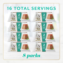 Fancy Feast Gems Mousse Pate Tuna & Gravy Halo Wet Cat Food (2 oz x 16 trays) - Cat Food 2