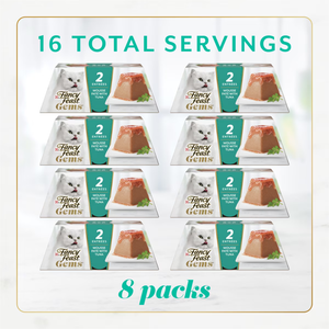 Fancy Feast Gems Mousse Pate Tuna & Gravy Halo Wet Cat Food (2 oz x 16 trays) - Cat Food 2