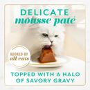 Fancy Feast Gems Mousse Pate Tuna & Gravy Halo Wet Cat Food (2 oz x 16 trays) - Cat Food 3