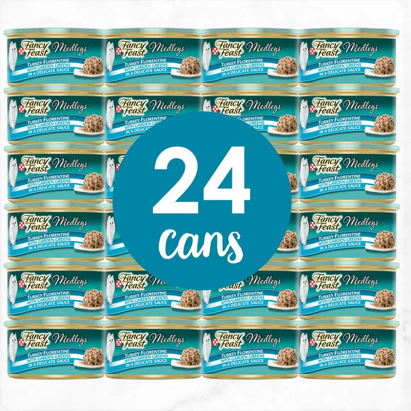 Fancy Feast Medleys Tender Turkey Tuscany in Sauce Wet Cat Food