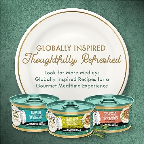 Fancy Feast Medleys White Meat Chicken Florentine in Sauce Wet Cat Food 3-oz case of 24 - Cat Food 7