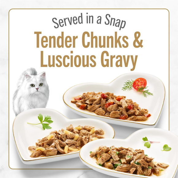 Fancy Feast Petites In Gravy Variety Pack Wet Cat Food (24 servings) - Cat Food 3
