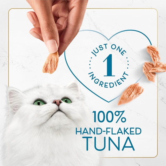 Fancy Feast Purely Natual Hand-Flaked Tuna Cat Treats (10 pouches) - Cat Food 3