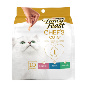 Fancy Feast Purely Natural Cat Treat Variety Pack (10 pouches) - Cat Food 1