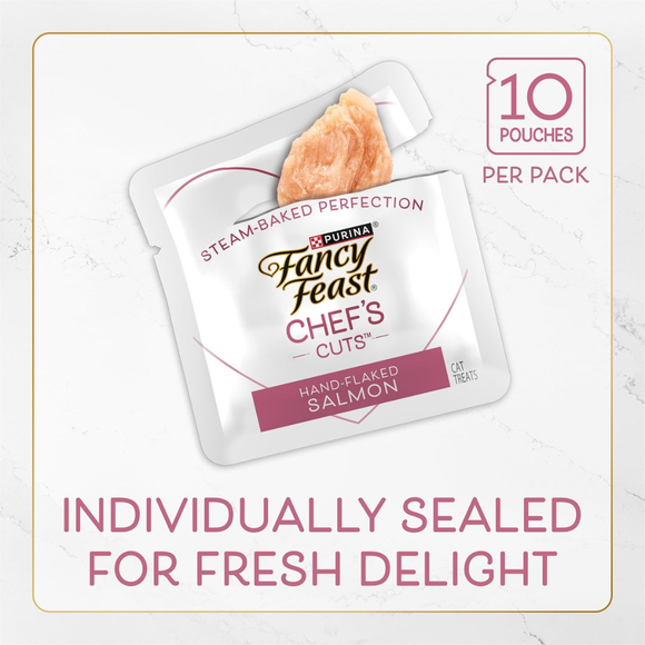 Fancy Feast Purely Natural Cat Treat Variety Pack (10 pouches) - Cat Food 2