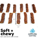 Farmland Traditions Simple Snacks Beef Lung Jerky Sticks Dog Treats (8.2 oz)