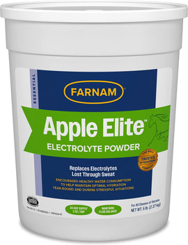 Farnam Apple Elite Apple Flavored Electrolyte Powder for Horses - 5-lb - Horse Vitamins & Supplements 1
