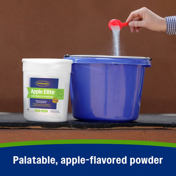Farnam Apple Elite Apple Flavored Electrolyte Powder for Horses - Horse Vitamins & Supplements 8