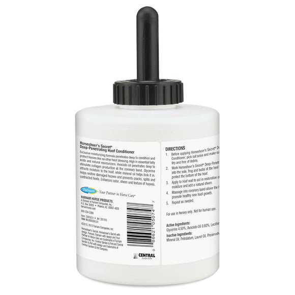 Farnam Horseshoer's Secret Deep Penetrating Hoof Conditioner For Horse (32 oz)