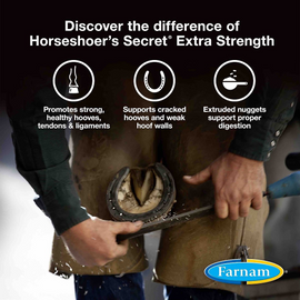 Farnam Horseshoer’s Secret Hoof & Connective Tissue Supplement - Horse Vitamins & Supplements 2