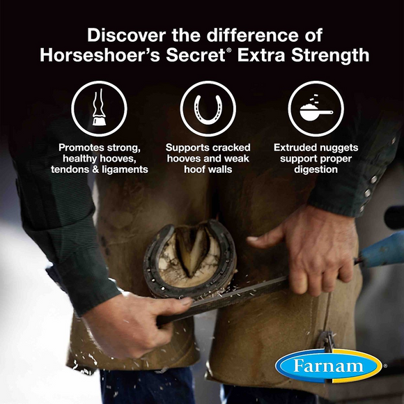 Farnam Horseshoer’s Secret Hoof & Connective Tissue Supplement - Horse Vitamins & Supplements 2