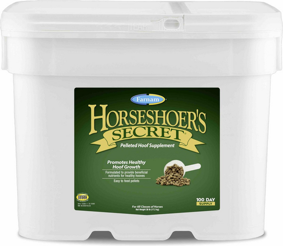 Farnam Horseshoer’s Secret Pelleted Hoof Supplement - 38-lb (100 day supply) - Horse Vitamins & Supplements 7