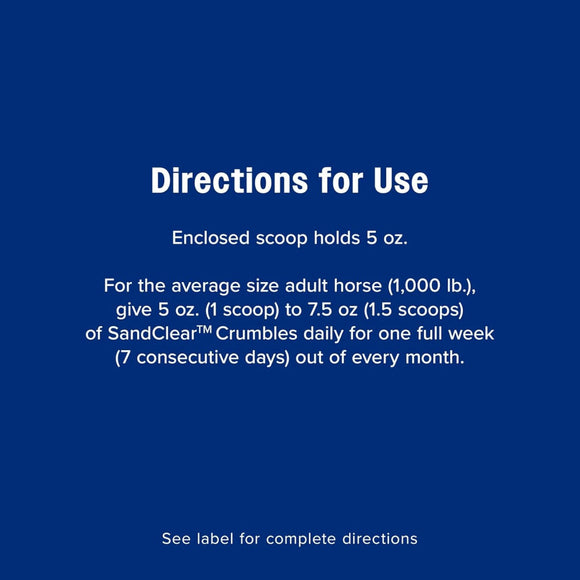 Farnam SandClear Psyllium Crumbles Digestive Supplement for Horses