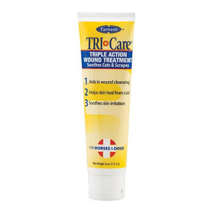 Farnam Tri-Care Triple Action Horse & Dog Wound Treatment (4 oz)