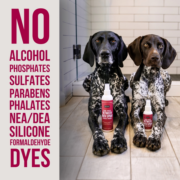 Natural Rapport The Only Between Bath Spray Dogs Need - Cranberry & Vanilla Scent