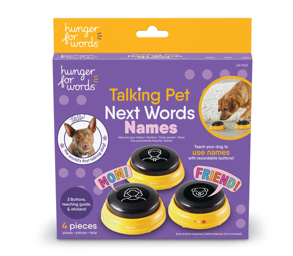 Hunger for Words Talking Pet Next  Words Name
