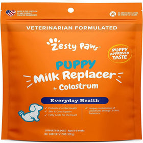 Zesty Milk Replacer Powder Supplement For Puppy (12 oz)