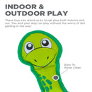 Outward Hound Fire Biterz Sea Turtle Green Dog Toy (Medium)